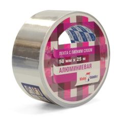 Алюминиевая лента 50мм х 25м 50мк в и/у Klebebander/24 АДМ TAK503T