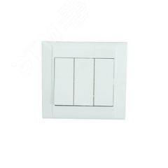 Defne бел  выключатель  3 кл Makel 42001091