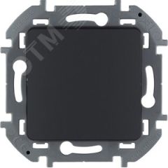 Выключатель одноклавишный INSPIRIA 10 AX 250 В~ антрацит Daccord/Legrand 673603