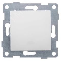 GUSI Ugra механизм выключателя 1кл. самовозвратный, скрытая  установка,  10А, 250В. Цвет: белый. GUSI Electric С11В6-001