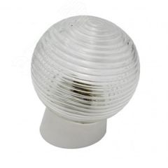 Светильник НББ-61-60-012 пластиковый белый с прозрачным стеклом Элект ПЧУП Белтиз Т0000002645