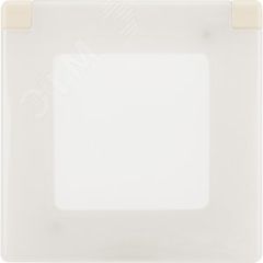 Рамка с защитной крышкой IP 44 INSPIRIA слоновая кость Daccord/Legrand 673921