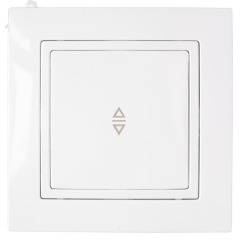 Беларусь Выключатель одноклавишный скрытый на 2 направления БелТИЗ С6/2 10- 869