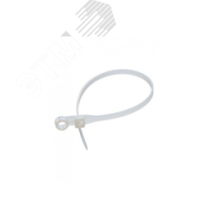 Стяжка нейлоновая под винт 3,6х150мм белая (100pcs) СУПР 06-1008