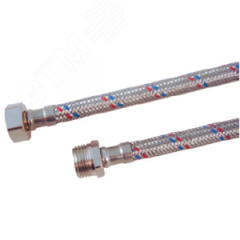 Подводка гибкая для воды 1/2' ВН 120см латунь AQUALINK 01433