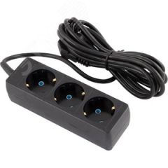 Удлинитель 'Эконом' 1,7м/4роз. (ШВВП 2х0,75) ENGY 186712