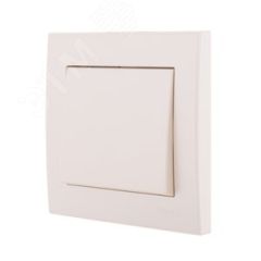 Выключатель RAIN жемчужно-белый перламутр механизм Lezard 703-3088-100