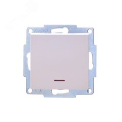 Vesna Выключатель с подсв. цв. крем Lezard 742-0388-111