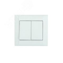 Defne бел  выключатель  2 кл Makel 42001003