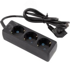 Удлинитель 'Эконом' 1,7м/3роз. (ШВВП 2х0,75) ENGY 186711