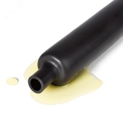 Трубка термоусадочная ТТ-ГСМ-6.4/3.2 черн КВТ 75446