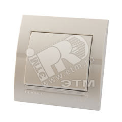 DERIY Выключатель ПБТ белый Lezard 702-0202-100