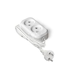 Удлинитель бытовой У6-011 ШВВП 2-0.75 2 гнезда 2м Универсал 9631911