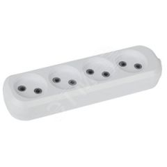 Колодка 4гн, без зазeмл KX-4 ЭРА Б0028332