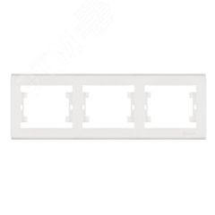 MANOLYA Рамка 3-местная, горизонтальная Makel 41001703