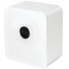 Розетка телевизионная 75 Ом 5-862МГц серия София белый STEKKER STEKKER MST00-10-01 49299