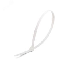 Стяжка нейлоновая НСС «EasyFix 5х200 (бел) (100шт) КВТ 84805