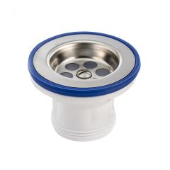 Выпуск ЭЛИТ с нержавеющей чашкой D70 мм 1'1/2 VIRPlast 30980641