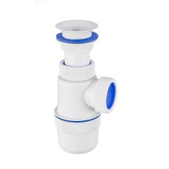 Сифон ЭЛИТ для моек и раковин 1'1/4 x 40 мм пластиковая чашка 63 мм VIRPlast 30980611