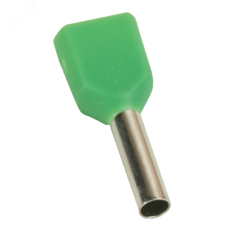 Наконечник штыревой втулочный под два провода НШвИ2 OptiKit T-Shv2-PVC- 1,0-8(100шт) КЭАЗ 278045
