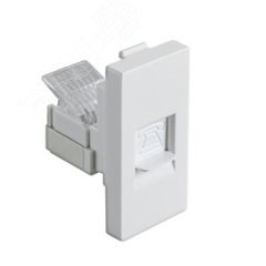 Модуль в рамку для телефона белый (1/2) Sibling Powermodule-TEL(W)