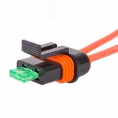 Держатель предохранителя типа 'Мини' влагозащитный на проводе, REXANT 16-0424