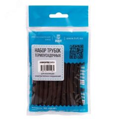 Набор термоусадочных трубок Монохром 10/5 КВТ 73651