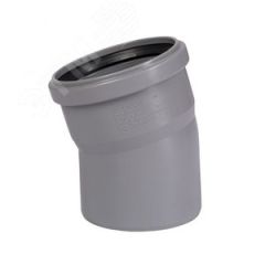 Отвод канализационный 75х15 град. Ostendorf 113100