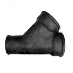 Тройник полипропиленовый PPR 50мм белый Политэк 9000000450