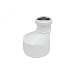 Переход эксц. для бесшумной канализации 110 х 50 Политэк 500110050