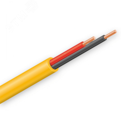 Кабель КПСнг(А)-FRHF 1х2х2.5 для ОПС и СОУЭ оболочка не содержит галогенов огнестойкий 1 пара 2.5мм.кв. Технокабель НН КПСнг(А)-FRHF 1х2х2.5