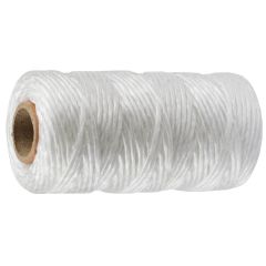 Шпагат многоцелевой полипропиленовый, белый, d=1,8 мм, 60 м, 50 кгс, 1,2 ктекс ЗУБР 50031-060