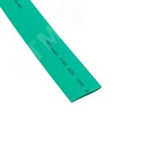Трубка термоусаживаемая ТУТ 18,0/9,0 мм зеленая, 1 м REXANT 55-1803