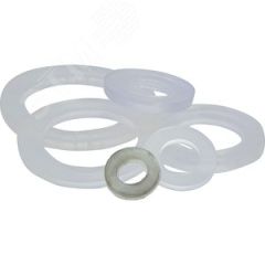 Набор прокладок 'Сантехник' №3+ (силикон) MasterProf ИС.131417