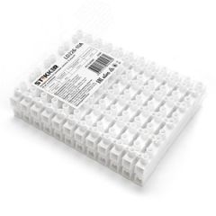 Колодка клеммная винтовая, линейка 12 штук, полипропилен, STEKKER LD226-10A