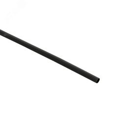 Термоусаживаемая трубка ТУТк с клеевым слоем нг 6/2 черная в отрезках по 1м PROxima EKF tut-k6-b