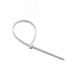 Хомут-стяжка кабельная нейлоновая 150x2,5 мм, белая, упаковка 100 шт, REXANT REXANT 07-0150