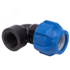 Отвод компрессионный присоединительный ПНД ВР 32х3/4 (75/15) VALFEX 1210012332034