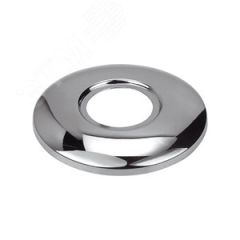 Чашка декоративная (отражатель) 1' (70х35х7мм) плоская (нержавеющая сталь, хромированная) MasterProf ИС.131147