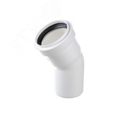 Отвод канализационный 50х30 град. белый Ostendorf 559410