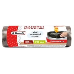 Мешки мусорные в рулоне ТМ Komfi 30 л 20шт АДМ PM320BL