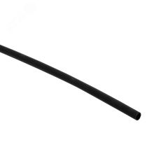 ТУТк клеевая нг 4/1 черная в отрезках по 1м PROxima EKF tut4-k4-b