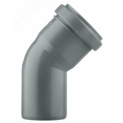 Отвод (полипропилен)  40x45град. PRO AQUA 110445