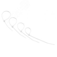 Хомут-стяжкa нeйлонoвая 150x2,5 мм, белая, упаковка 25 шт, REXANT REXANT 07-0150-25