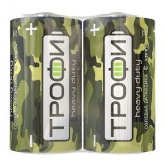 Батарейка Трофи R14-2S CLASSIC HEAVY DUTY Zinc (12/600/9600) ЭРА Б0023145