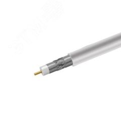 Кабель коаксиальный RG-6 белый CCS 1,02 / Conduct.24% / Al 96х0,12 / Tri-shield PVC Net.on          100м (RG-6/96 CCS) Net.on 03-0110