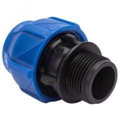 Муфта компрессионная соединительная ПНД НР 20х1/2 (300/50) VALFEX 121001122020