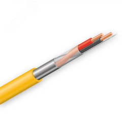 Кабель КПСЭнг(А)-FRHF 1х2х0.5 для ОПС и СОУЭ оболочка не содержит галогенов экранированный огнестойкий 1 пара 0.5мм.кв. Технокабель НН КПСЭнг(А)-FRHF 1х2х0.5