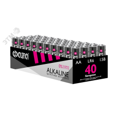 Элемент питания LR 6 (AA) алкалиновая уп. 40 шт. Alkaline Pack-40 ФАZA 5023017