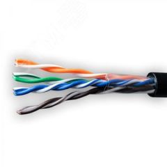 Витая пара UTP 4 пары AWG 24 Cat.5e внешняя CCA Net.on 305м (UTP 4x2x0,5 Out/CCA) Net.on 01-0301